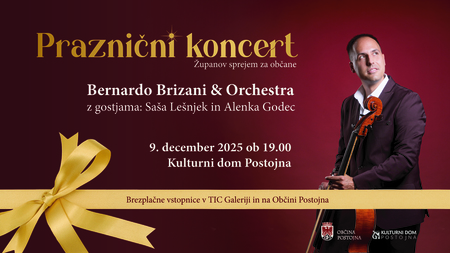 Bernardo Brizani & Orchestra z gostjama Sašo Lešnjek in Alenko Godec